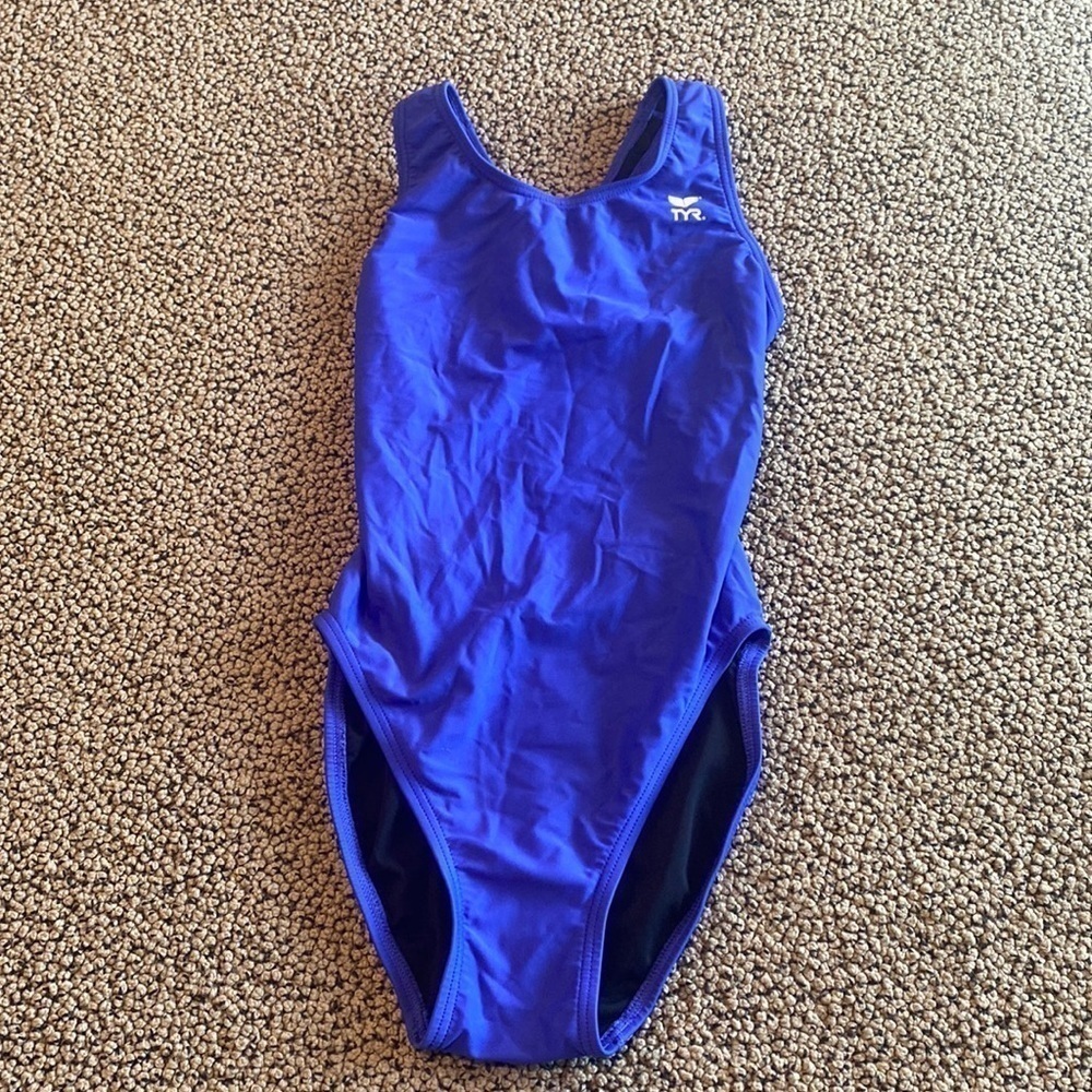 TYR, Royal Blue, Women’s Size 30, One Piece Bathing Suit — Excellent Condition